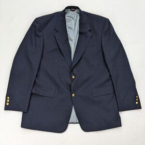 Jack Nicklaus Tournament Series Men's Blazer Size 43R Navy Blue Vintage